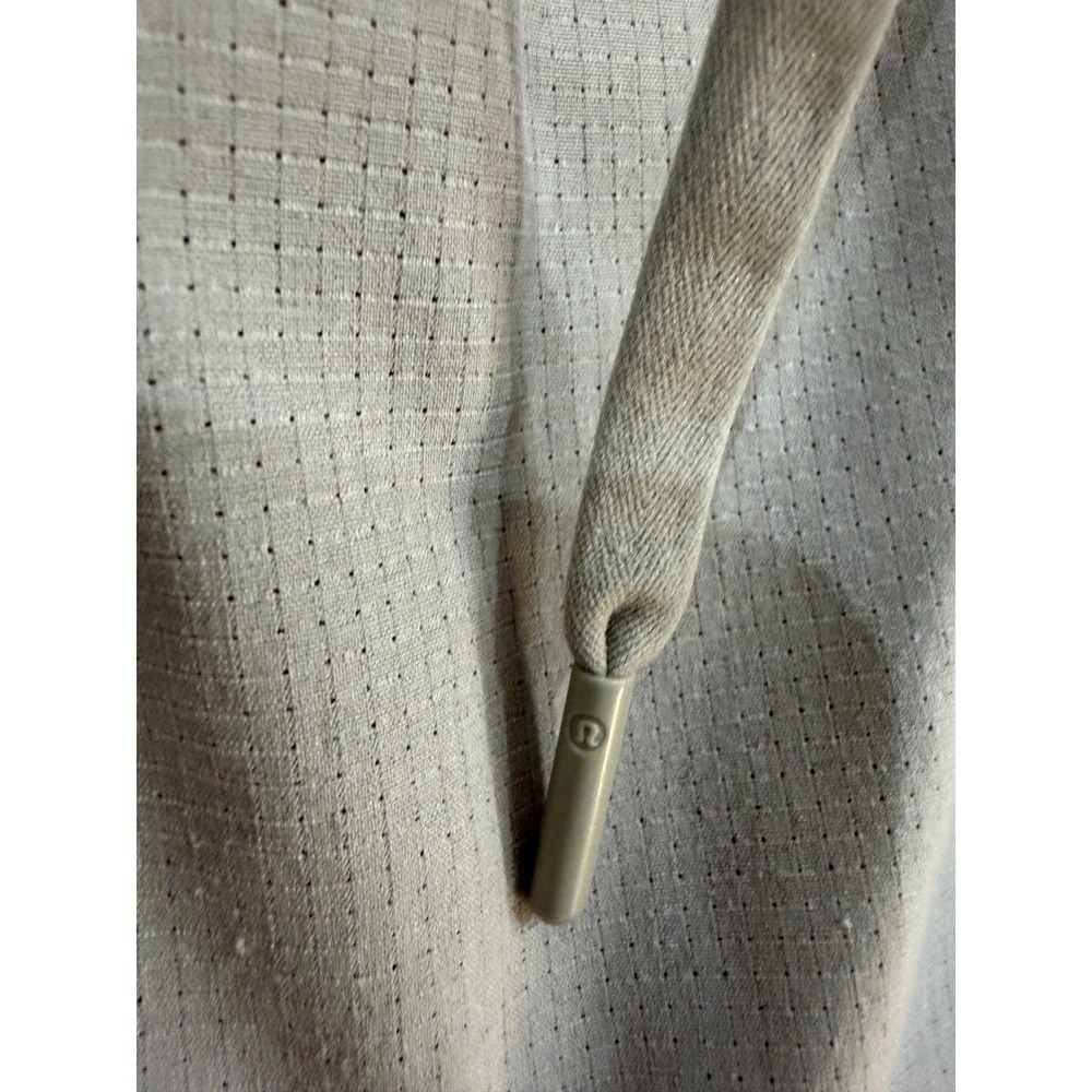 Lululemon Lab Mens Light Grey Grid Textured Tapered Jogger Pants Size M - Picture 6 of 11